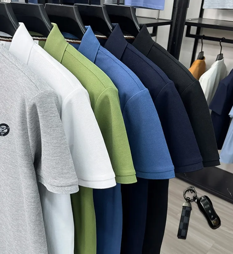【 】🎁 🔑26 Quality POLO ， Quality ， Breathable ， LOGO， ️ T ️ ， ！Sizes：M-4XL（ 、 。
